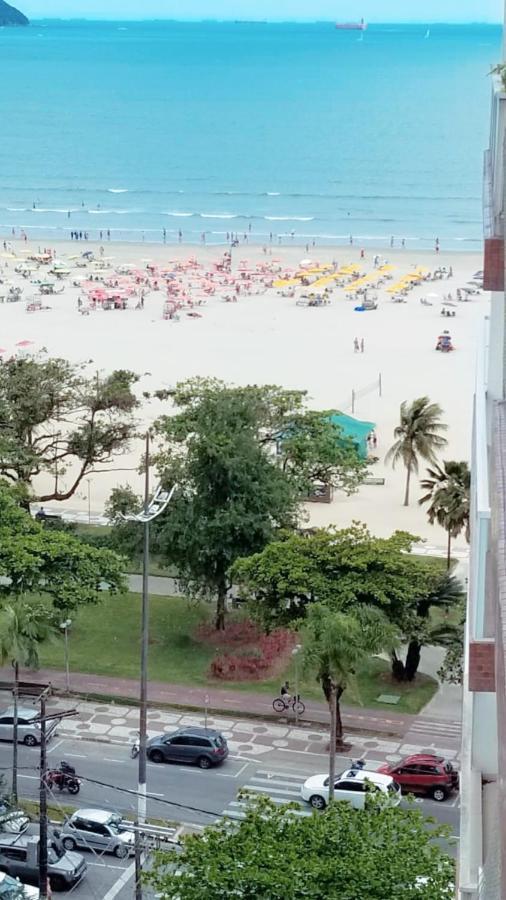 Apto Praia Gonzaga - Melhor Localizacao Appartement Santos  Buitenkant foto