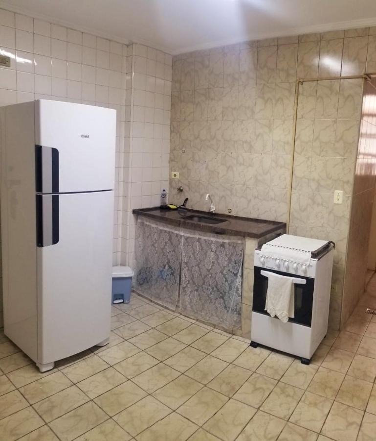 Apto Praia Gonzaga - Melhor Localizacao Appartement Santos  Buitenkant foto